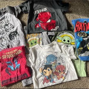 Toddler Graphic Character Tee Bundle